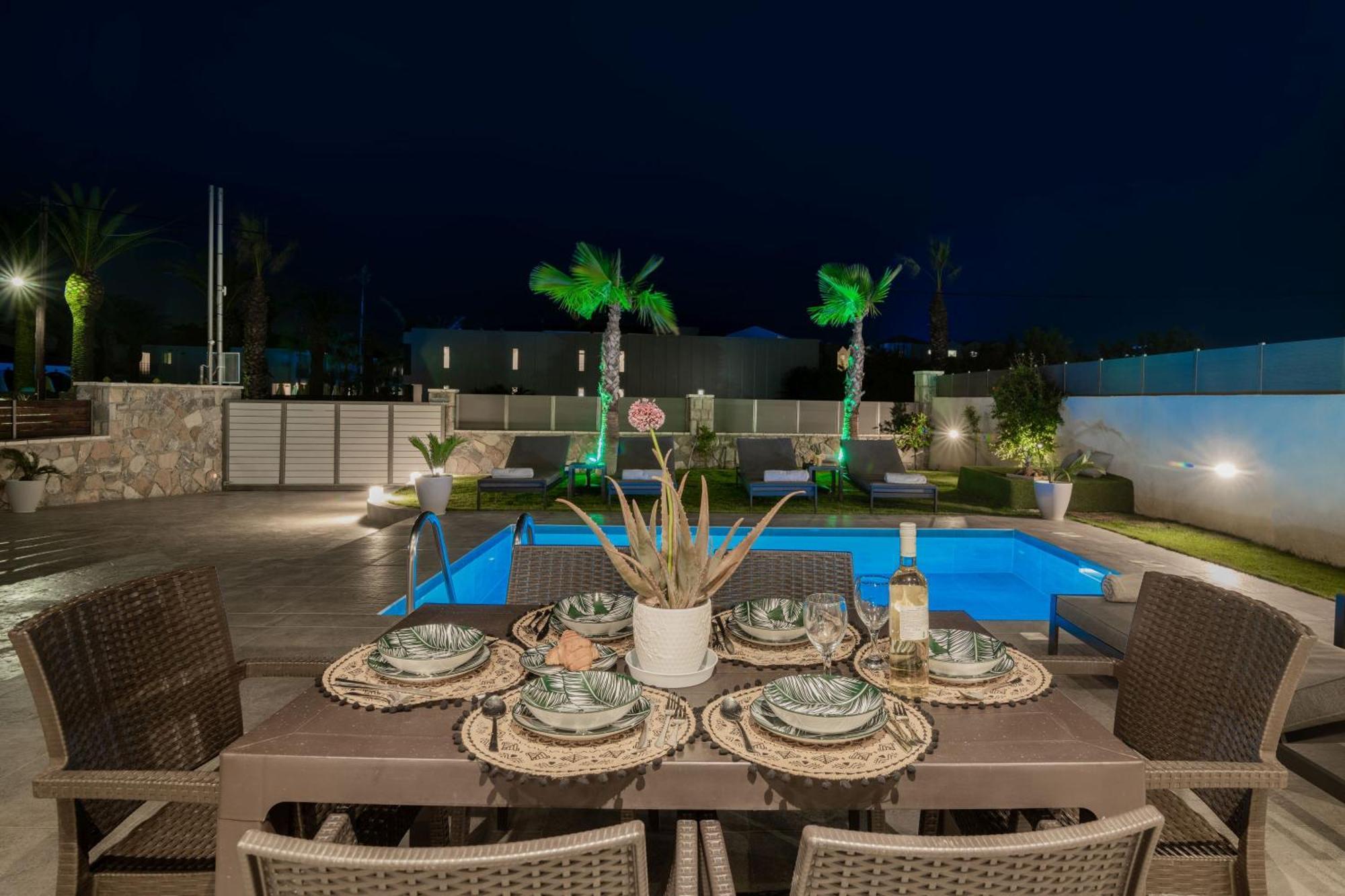 Sunwhite Villas - Private Pool & Cozy Atmosphere, By Zantewize Laganas Exterior foto